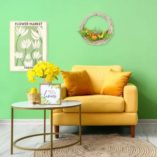 15" Spring Multi Floral {3}