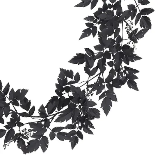 6ft. Black Foliage Garland by Ashland&reg; {3}