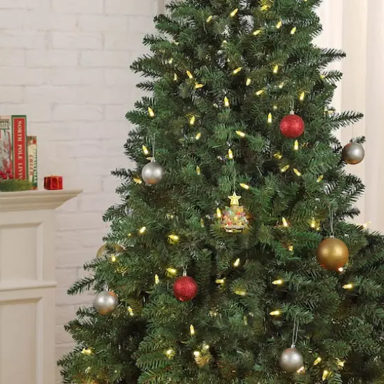 Mr. Christmas 4" Electroplated Shatterproof Tree Ornament Gold {3}