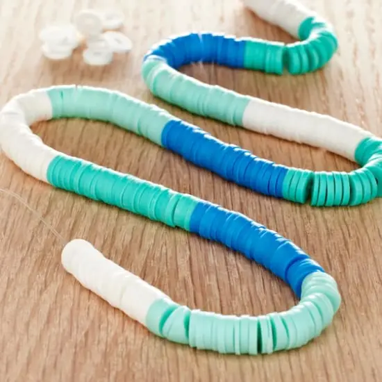 Turquoise Clay Spacer Heishi Beads, 6mm by Bead Landing&trade; {3}