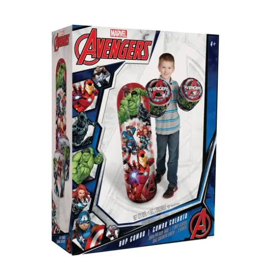 Hedstrom 36" Avengers Bop Combo Set with Gloves {3}