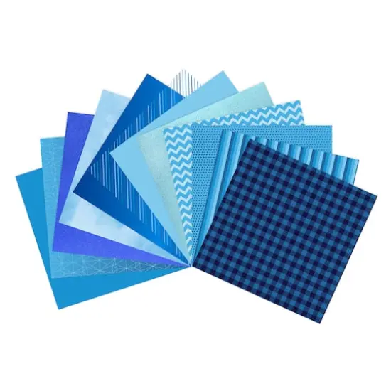 Specialty Blues Paper Pad by Recollections&trade;, 12" x 12" {5}