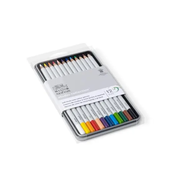 Winsor & Newton&trade; Studio Collection&trade; 12 Color Pencil Tin Set {4}