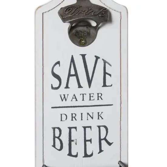 Set of 2 Multi Colored Metal Farmhouse Sign Wall Decor, 5" x 16" {6}