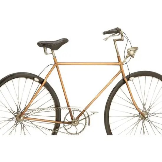 39" Black Iron Vintage Bicycle Wall D&eacute;cor {3}