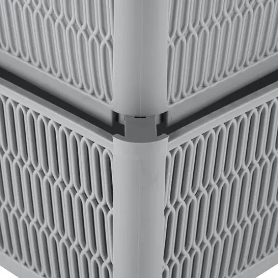 Simplify Slide 2 Stack It Shallow Tote Baskets, 2ct. Gray {9}