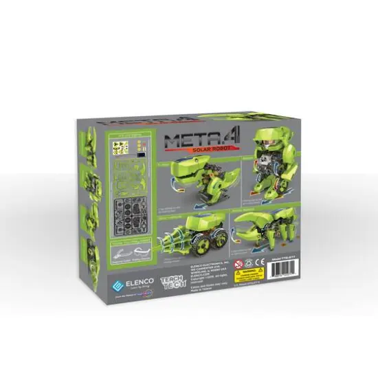 Elenco&reg; Teach Tech&trade; Meta.4 Transformational Robot Kit {3}