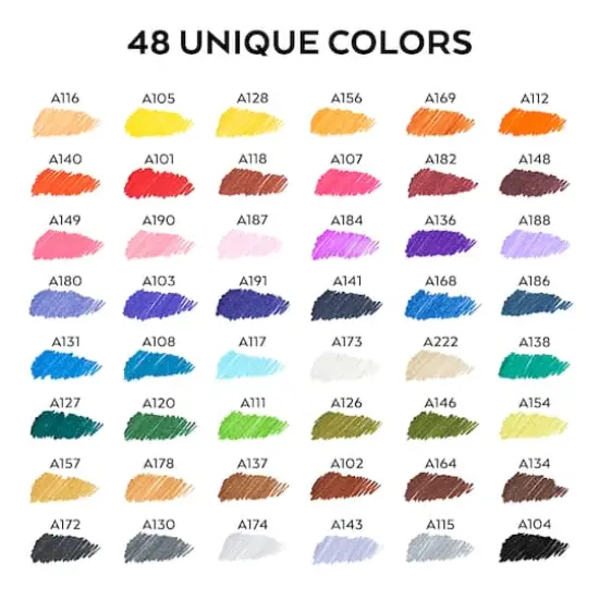 Arteza&reg; Inkonic&reg; 48 Fineliner Pen Set {3}