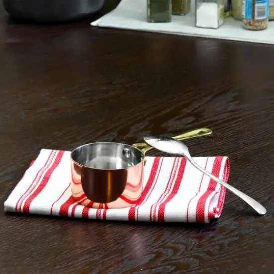 Gibson Rembrandt 3.3'' Copper Plated Mini Sauce Pan  {5}
