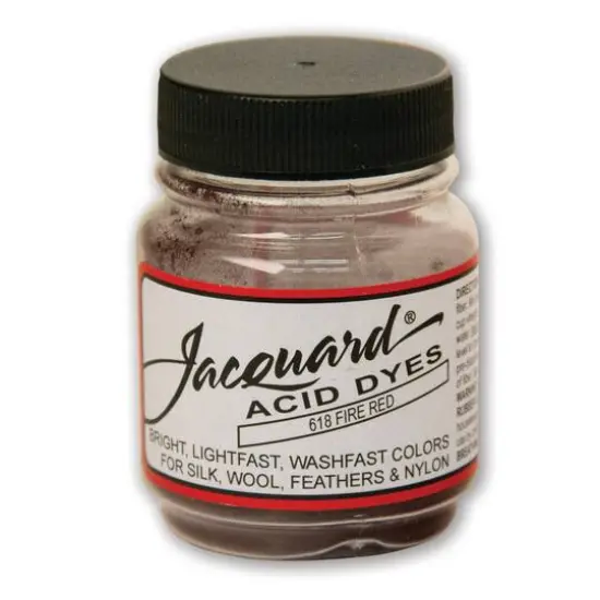 Jacquard&reg; Acid Dye, 0.5oz. Fire Red {1}
