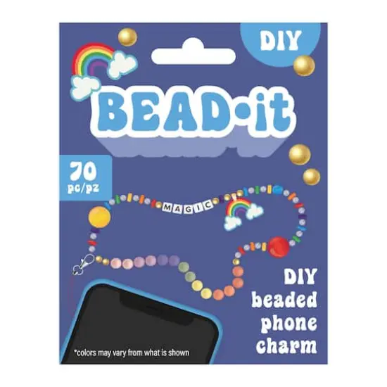 Bead-It DIY Rainbow Phone Charm Kit {1}