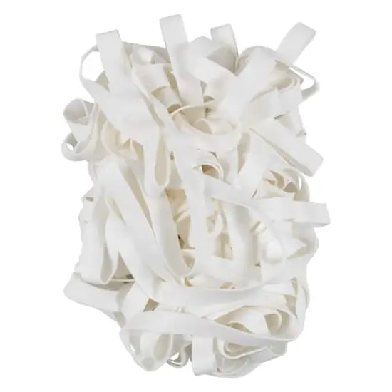 JAM Paper Size 107 White Rubber Bands, 50ct. {3}