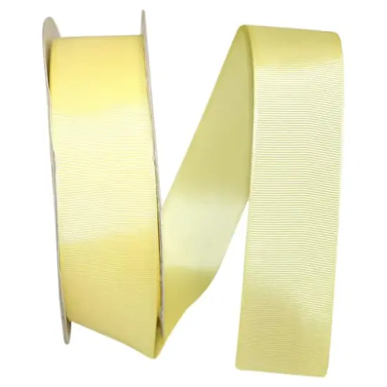 The Ribbon Roll 1.5" x 50yd. Grosgrain Solid Ribbon Maize {1}
