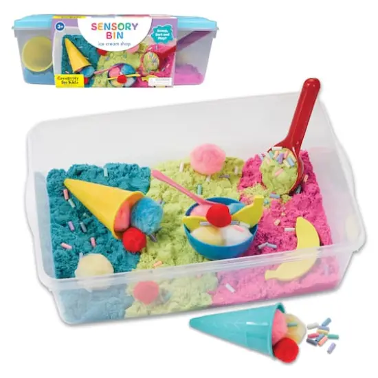 Creativity for Kids&reg; Ice Cream Shop Sensory Bin {1}