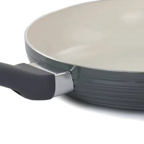 Oster Ridge Valley 10'' Gray Aluminum Nonstick Frying Pan {6}