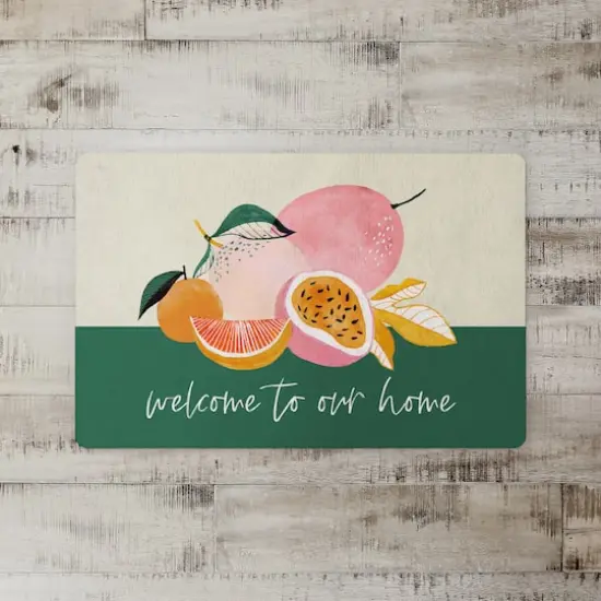Welcome to Our Home Still Life Floor Mat {3}