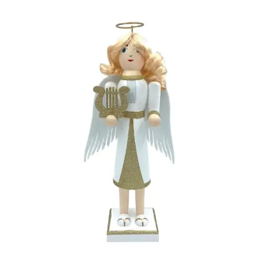 Santa's Workshop 14" Angel Nutcracker {1}