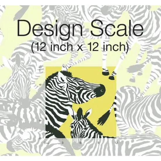 RoomMates Herd Together Peel & Stick Wallpaper Yellow {7}