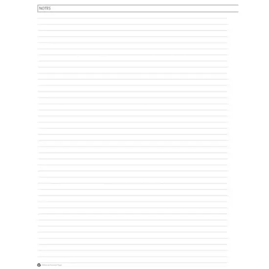 Blue Lesson Planner Book {8}