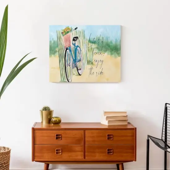 Life's A Beach 20" x 16" Canvas Wall Art {5}