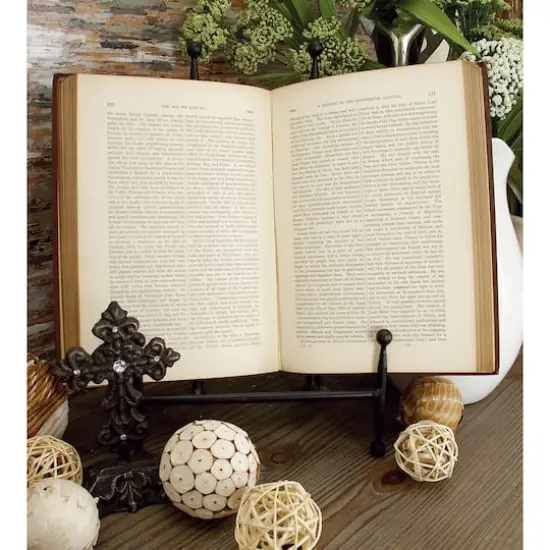 Black Metal Modern Easel Set {13}