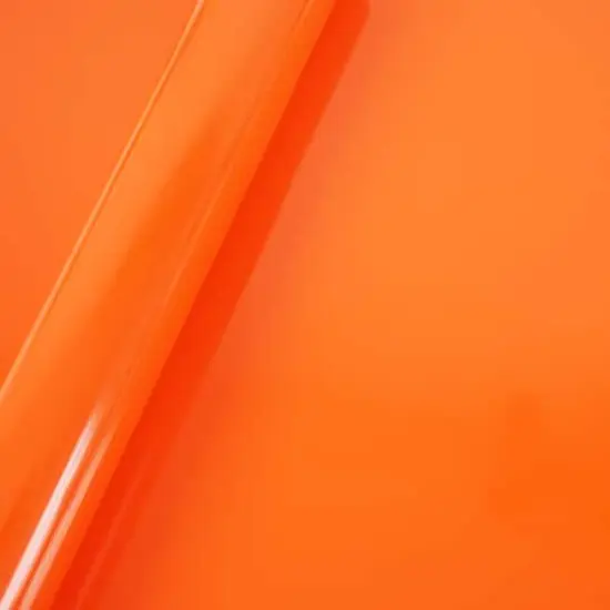 Puff Heat Transfer Vinyl by Make Market&reg; Tangerine {1}