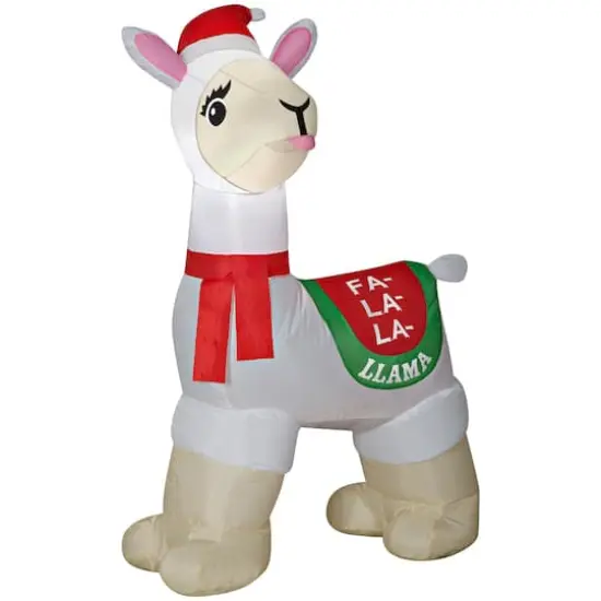 3.5ft. Airblown&reg; Inflatable Christmas Llama {1}