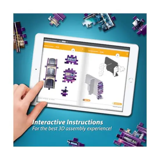 Harry Potter Collection - The Knight Bus Mini 3D Puzzle: 130 Pcs {10}