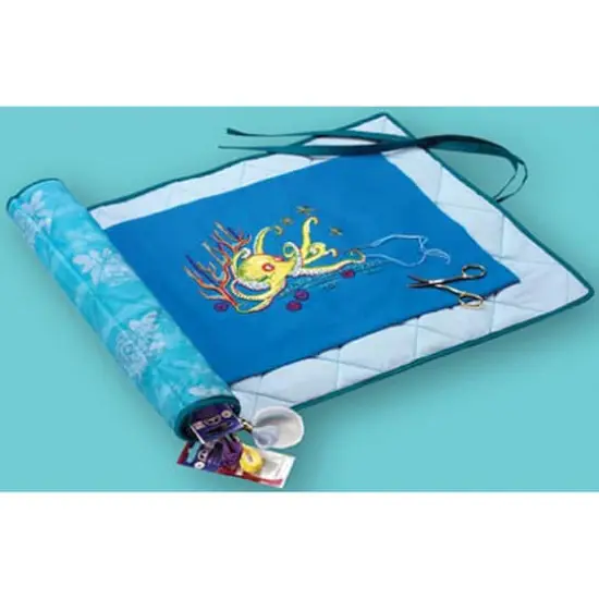 DMC&reg; Turquoise Needlework Project Keeper {3}