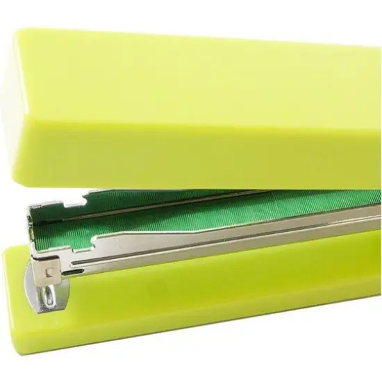 JAM Paper Desk Stapler & Staples Set Lime Green/Green {4}