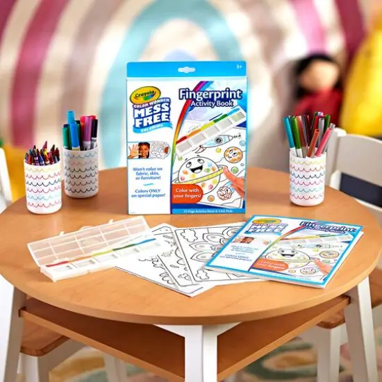 Crayola&reg; Color Wonder&reg; Fingerprint Activity Book {8}