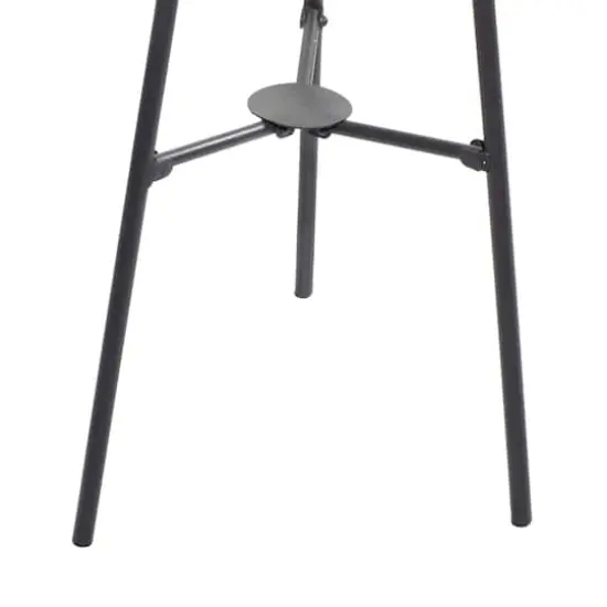 White Metal Natural Lantern, 40" x 11" x 11" {5}