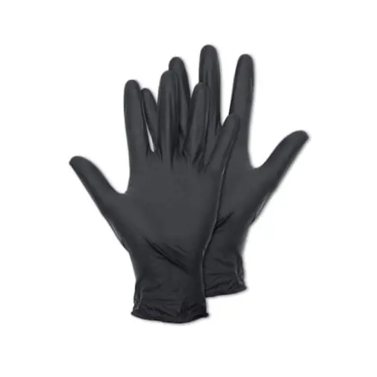 Montana Cans&trade; Black Nitril Large Gloves, 100ct. {1}