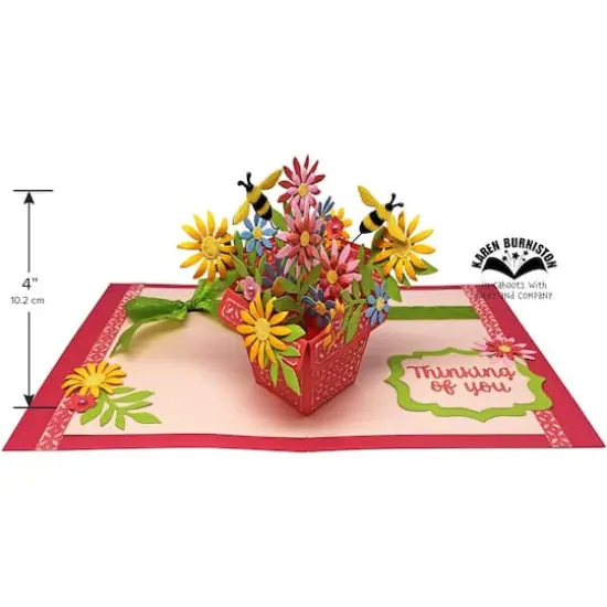 Karen Burniston Dies-Flowerpot Pop-Up {5}