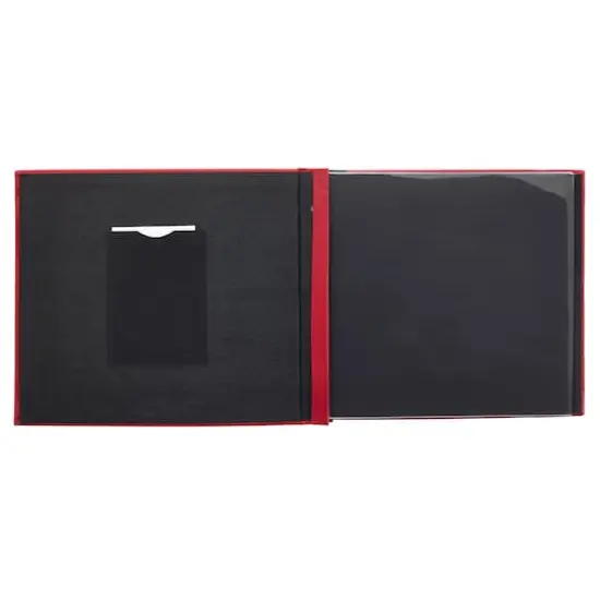 Red Faux Leather Mega Scrapbook by Recollections&reg; {4}