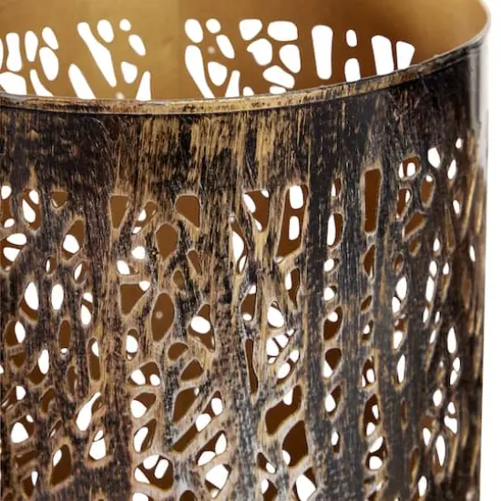 Set of 3 Metal Eclectic Lantern, 6", 9", 12 Bare Tree Branch {5}