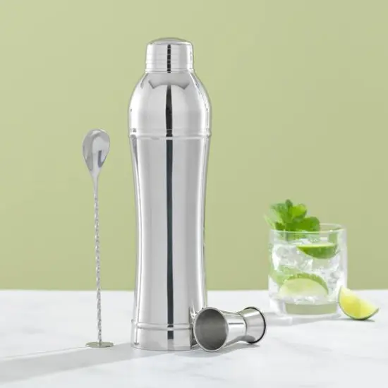 JoyJolt&reg; 24oz. Cocktail Shaker Drink Mixer Set {3}