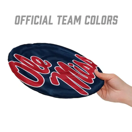 NCAA Flimzee Bean-Bag Flying Disc Mississippi Rebels {4}