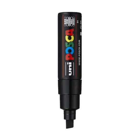 POSCA&reg; PC-8K 8mm Chisel Tip Paint Markers {4}