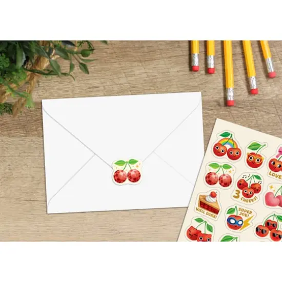 Teacher Created Resources&reg; Cherry Smelly Stickers, 6 Packs of 120 {5}