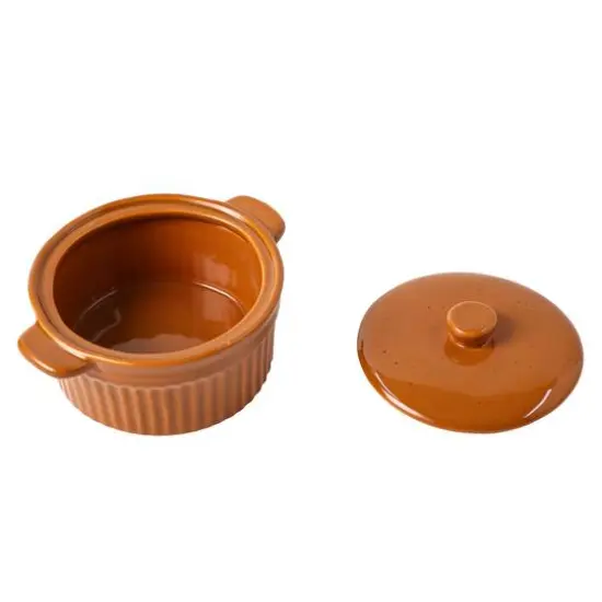 5" Rust Ceramic Ramekin by Ashland&reg; {3}