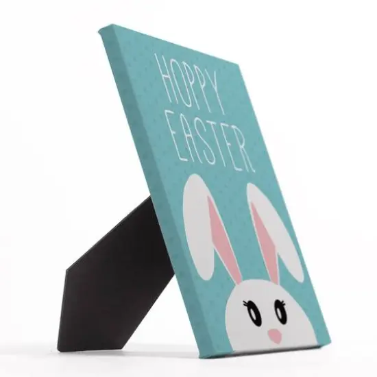 Hoppy Easter Tabletop Canvas Art {3}