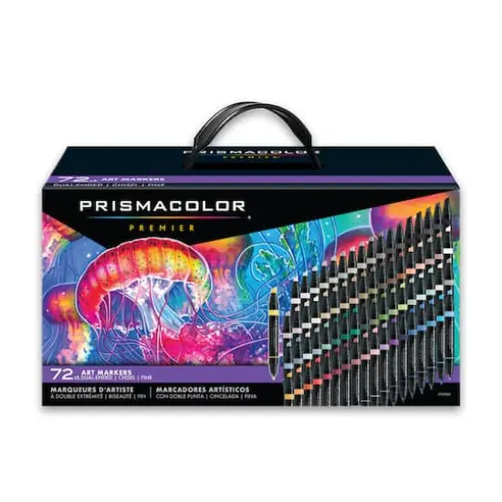 Prismacolor&reg; Premier&reg; Dual-Ended 72 Color Jellyfish Box Art Marker Set {1}