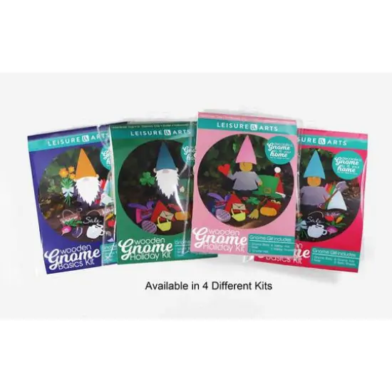 Leisure Arts&reg; Wooden Gnome Girl Basics Kit {9}