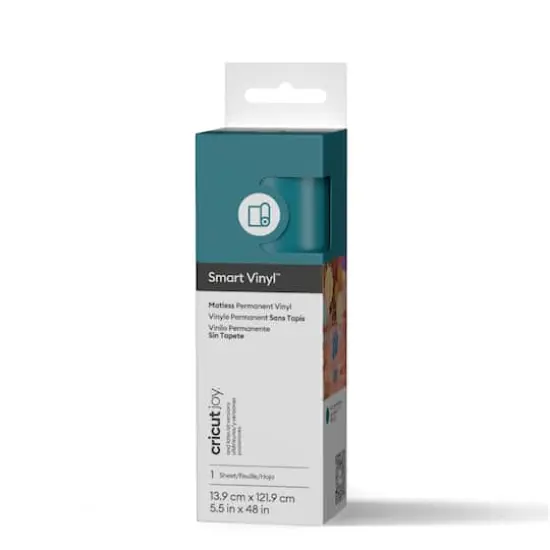 Cricut Joy&trade; Permanent Smart Vinyl&trade; Aqua {1}