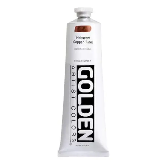 Golden&reg; Heavy Body Iridescent Acrylics, 5oz. Iridescent Copper (Fine) {1}