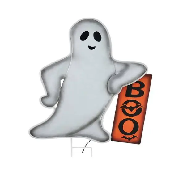 Haute Decor 24.4" Pre-Lit LED Halloween Ghost Yard D&eacute;cor {5}