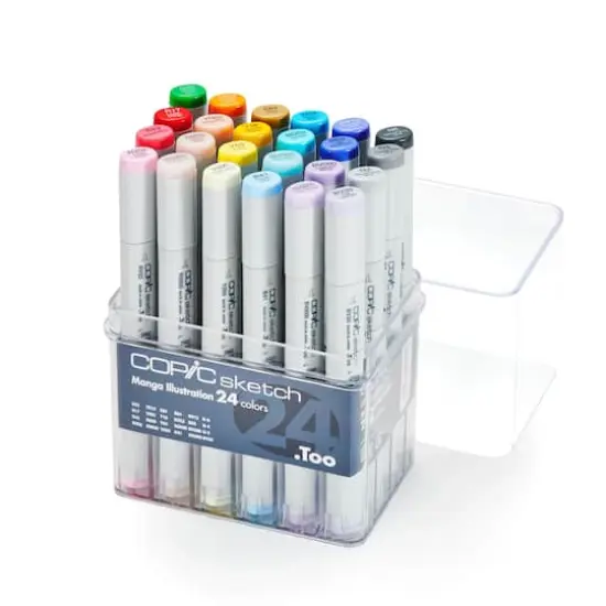 Copic&reg; Sketch Manga 24 Color Marker Set {1}
