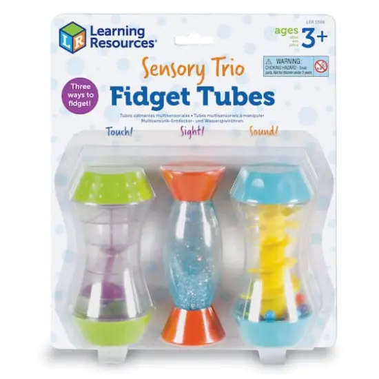 Learning Resources Sensory Trio Fidget Tubes {6}