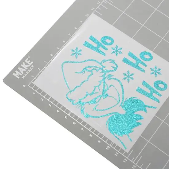 Glitter Permanent Vinyl by Make Market&reg; Turquoise {6}